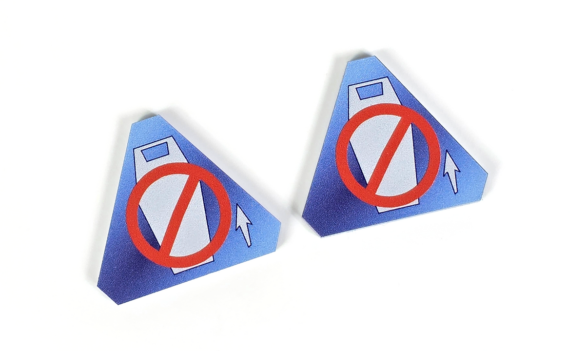 Gundam Assemble Compatible - Slow / Disarm / Fracture Token Set