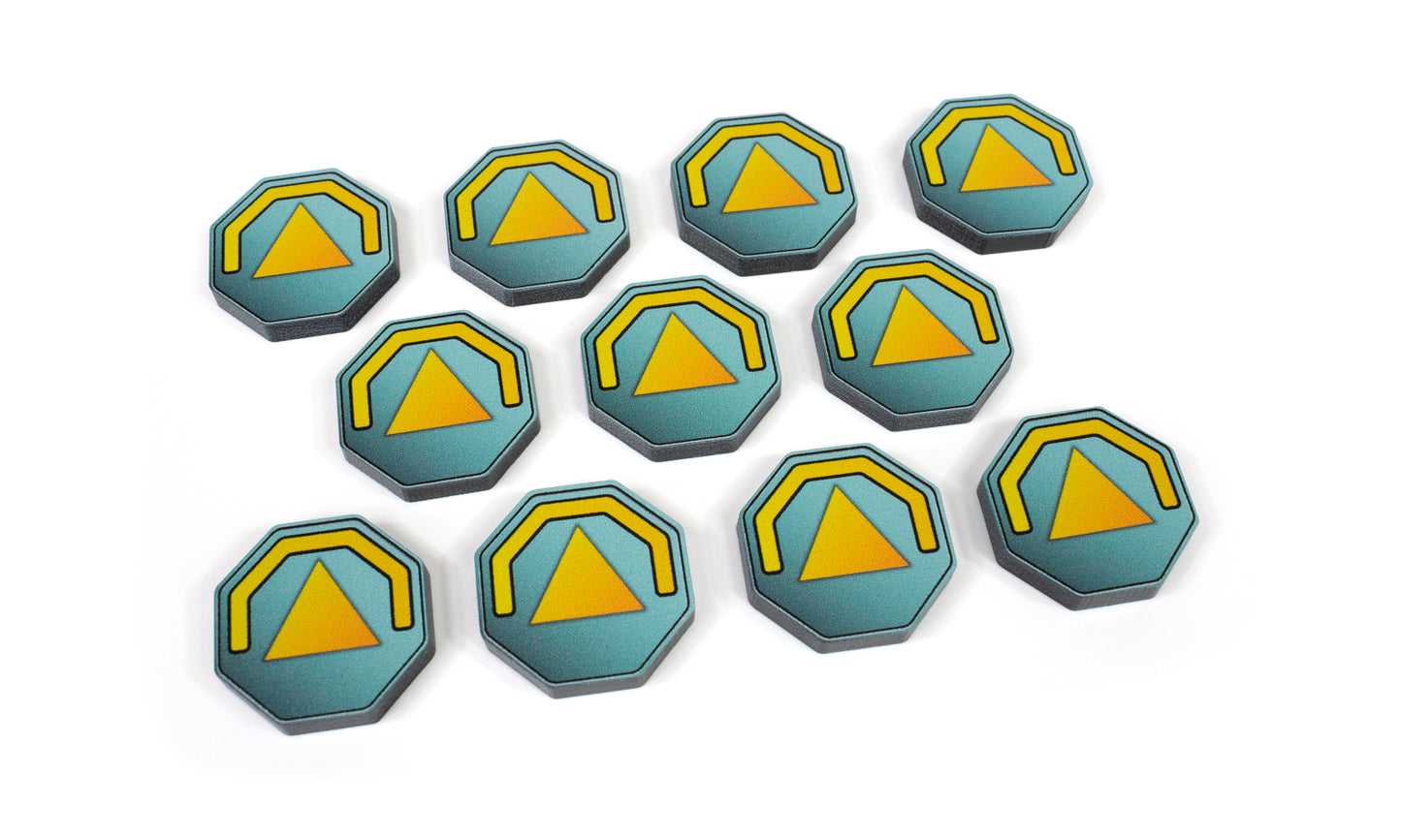 Shatterpoint Compatible. Hunker Token Set