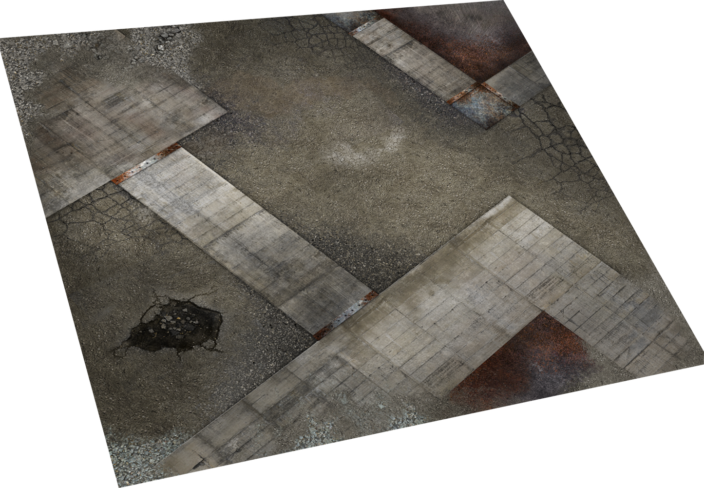 3ft x 3ft Gaming Mat - Industrial