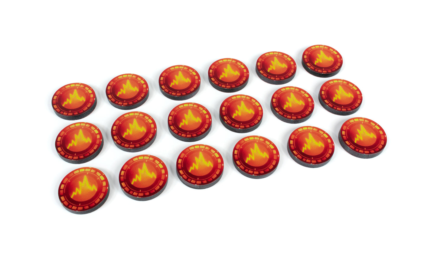 Shatterpoint Compatible. Injured/Wounded Token Set