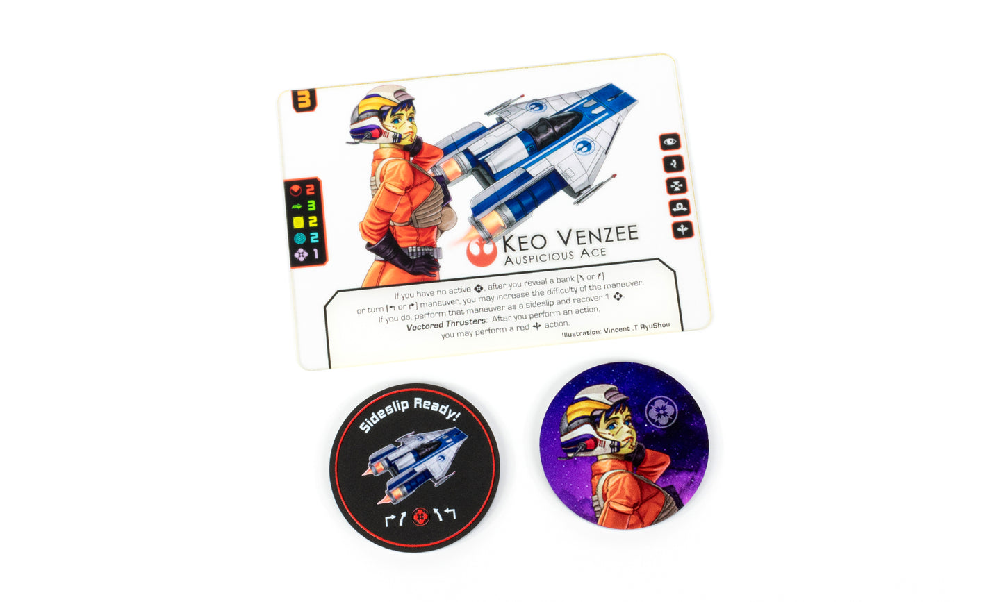 Alt Art Card Keo Venzee and Token