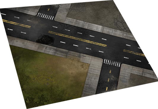 3ft x 3ft Gaming Mat - Street Scene