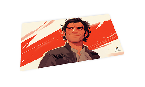 Star Wars Unlimited TCG Playmat - Poe - With or Without Zones