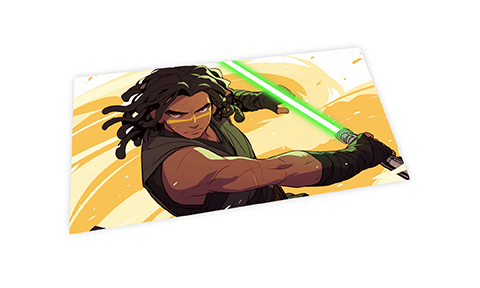 Star Wars Unlimited TCG Playmat - Quinlan - With or Without Zones