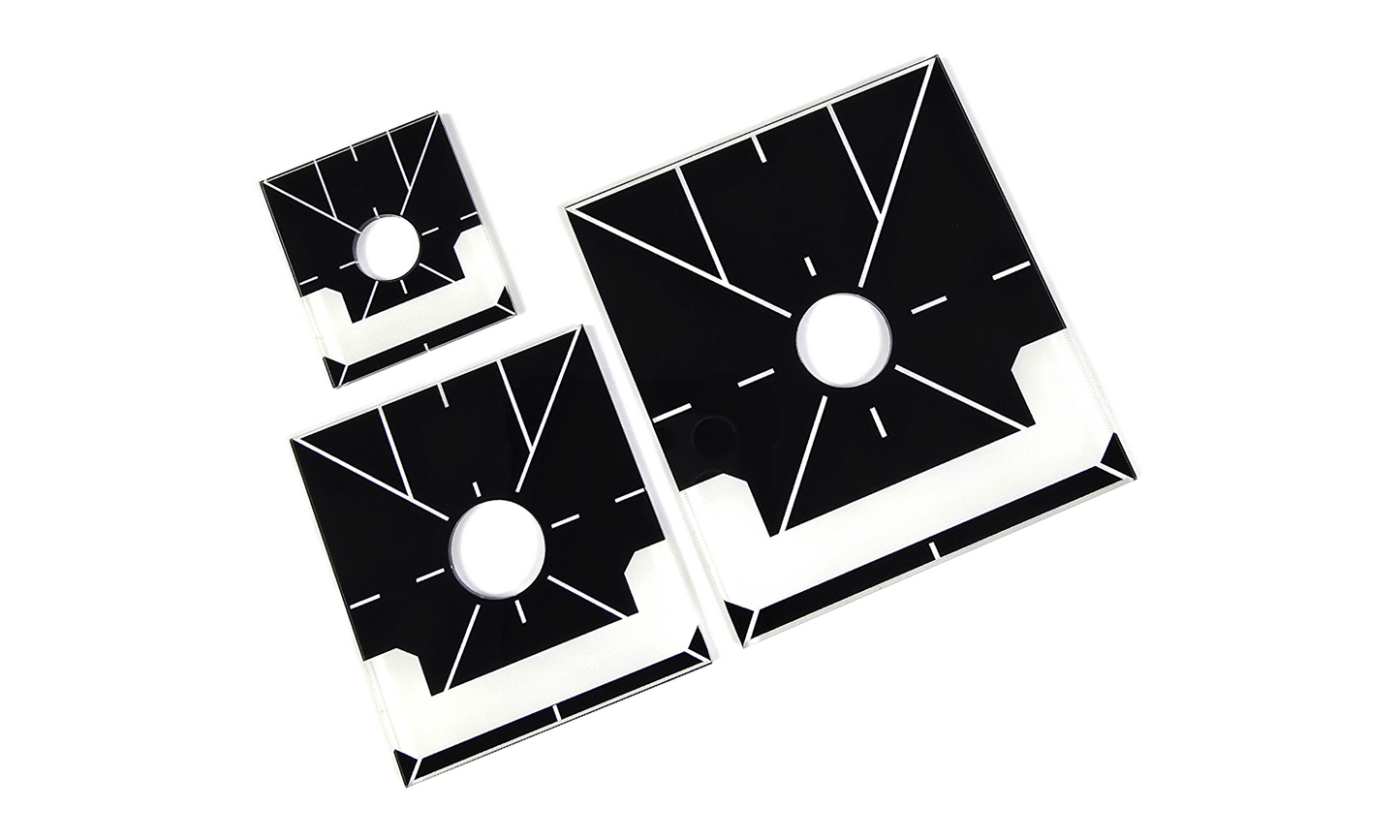 Generic Medium Ship Base plates. Blank Ship, Pilot and Ship Initiative