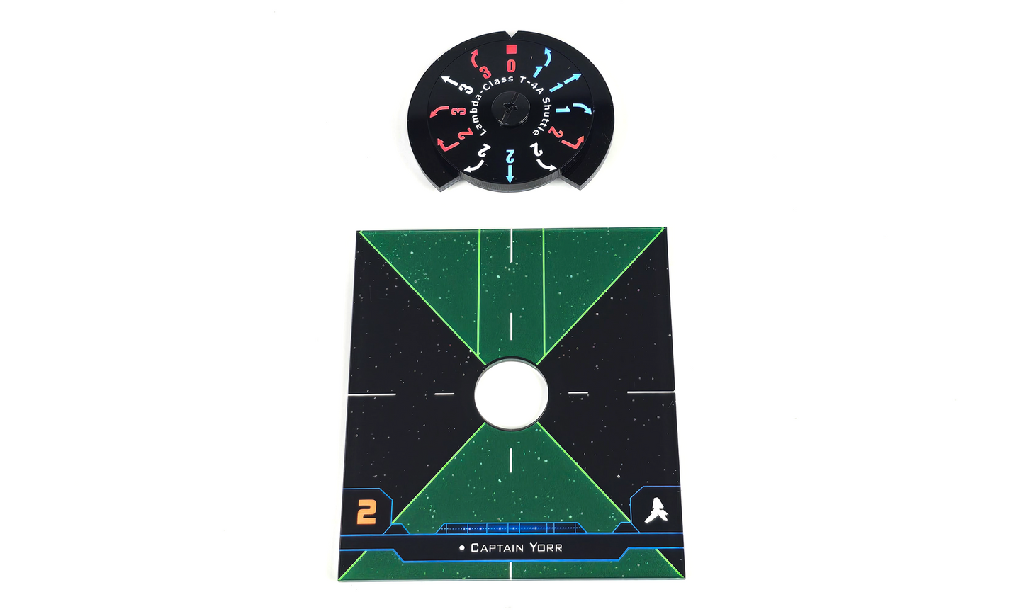 X2PO Imperial Dials, Base Plates and Cards.