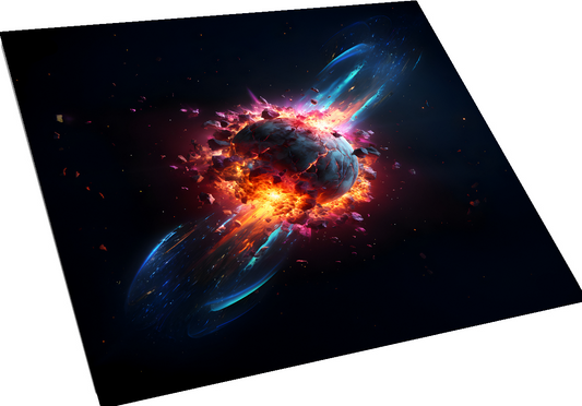 3ft x 3ft Gaming Mat - Planet Design 3