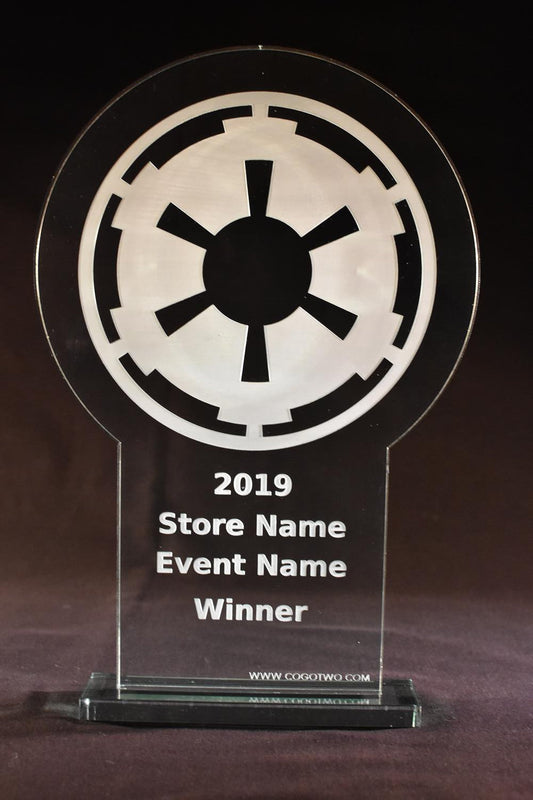 Imperial Logo X-Wing Trophy