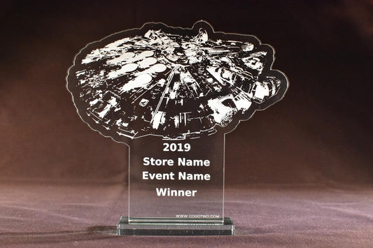 Millennium Falcon X-Wing Trophy