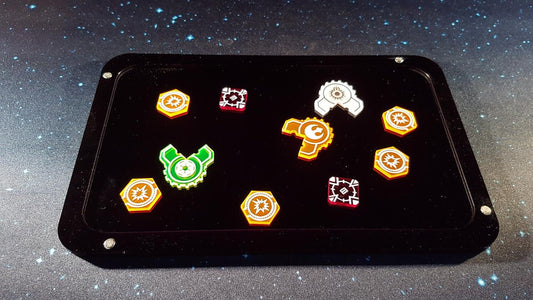 V2 Acrylic Gaming Token Tray Layer for Star Wars X-Wing