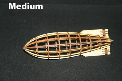 Laser Cut MDF Airship Model Kit. Various Sizes Available. Steampunk. Hat Embellishment. Decoration.