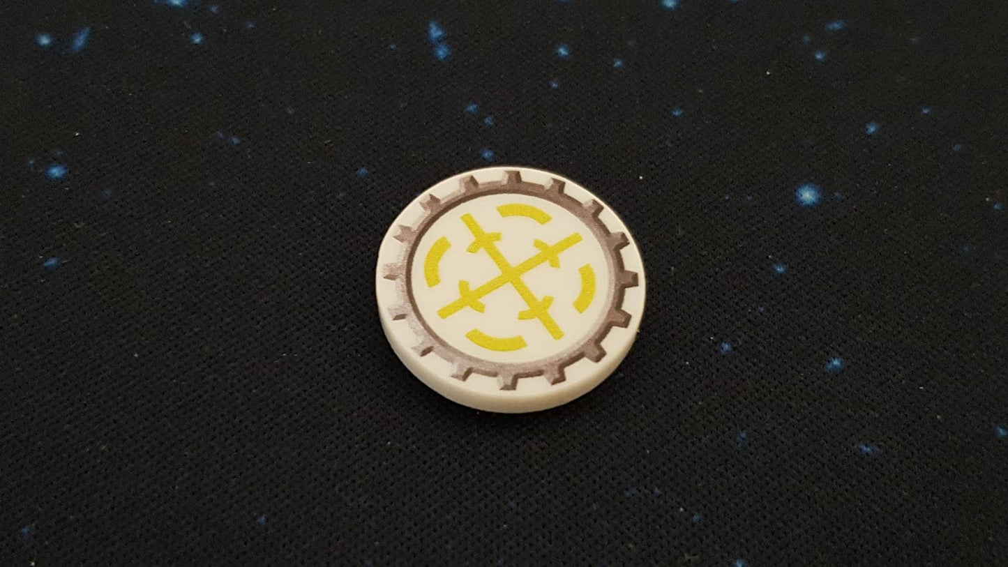 V2 Acrylic Colour Printed Gaming Tokens (Objective) for Star Wars Armada