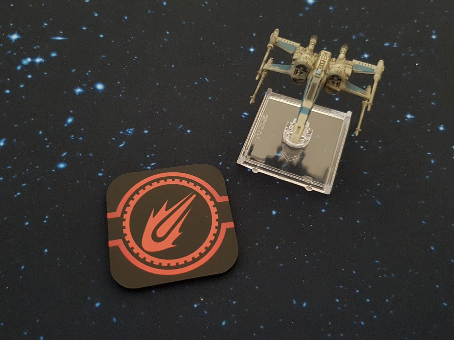 V2 Acrylic Colour Printed Gaming Over Sized Tokens for Star Wars X-Wing