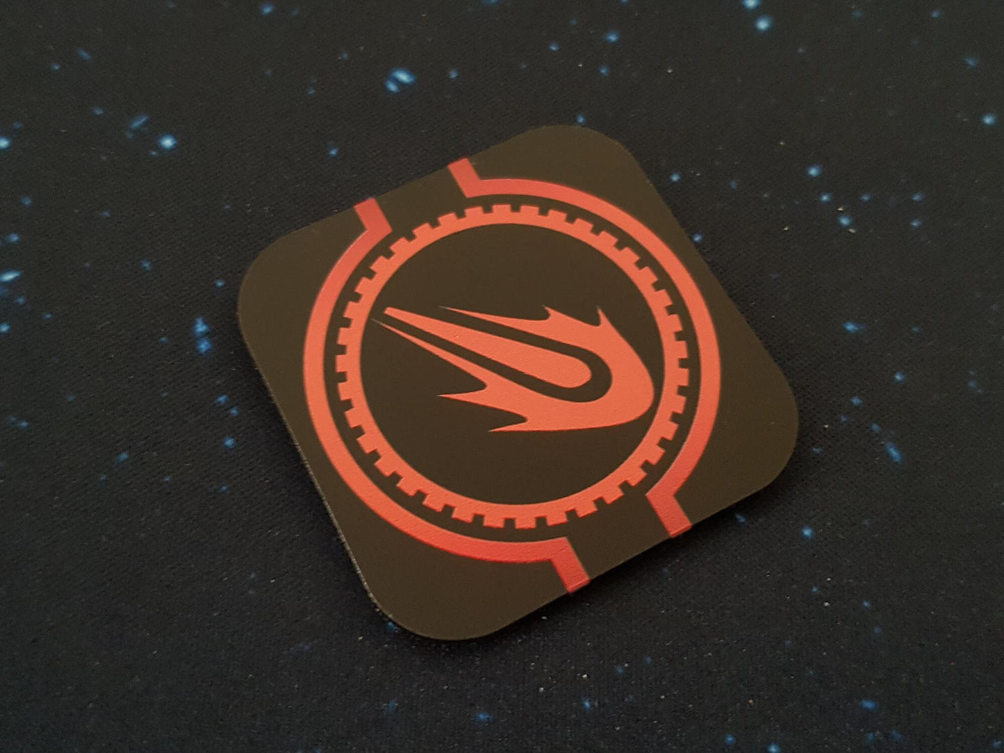 V2 Acrylic Colour Printed Gaming Over Sized Tokens for Star Wars X-Wing