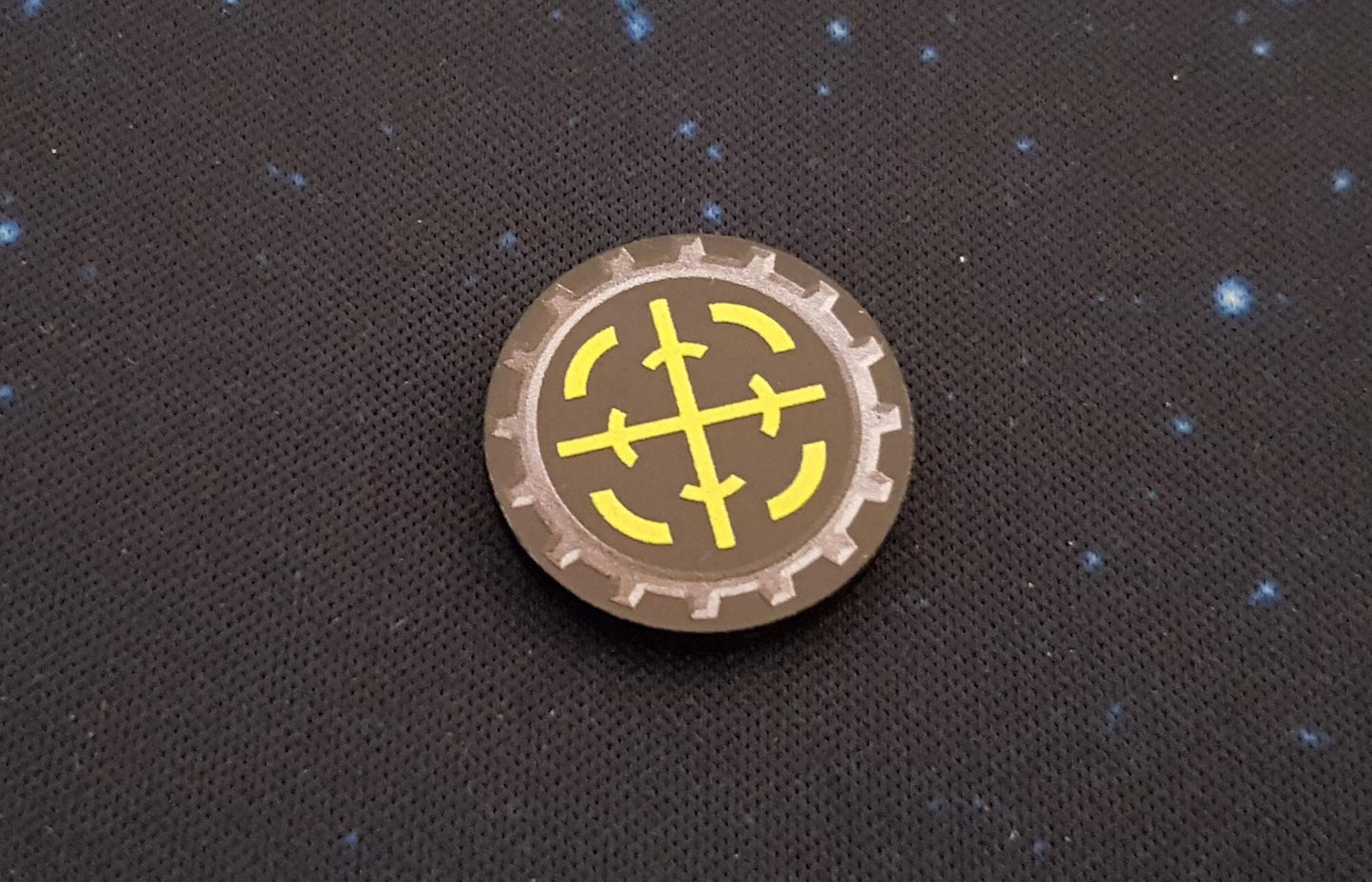 V2 Acrylic Colour Printed Gaming Tokens (Objective) for Star Wars Armada