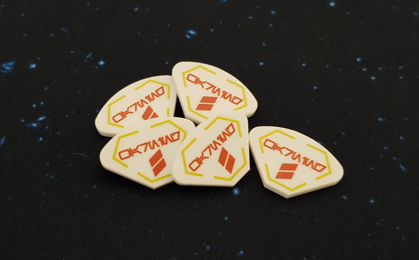 V2 Acrylic Colour Printed Gaming Tokens (Chaff) for Star Wars Armada