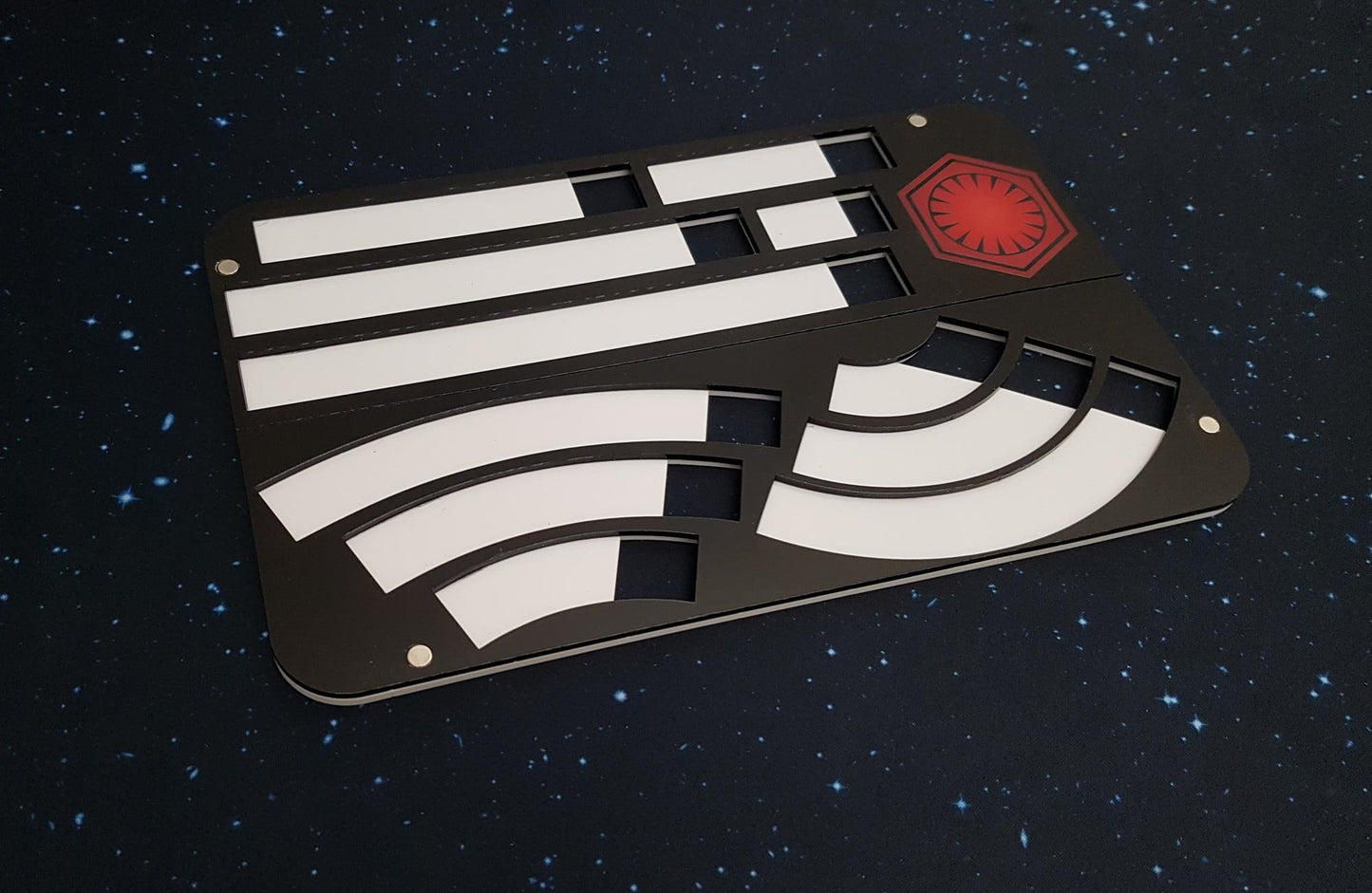 V2 Acrylic Colour Print Split Gaming Movement Tray Only for Star Wars X-Wing