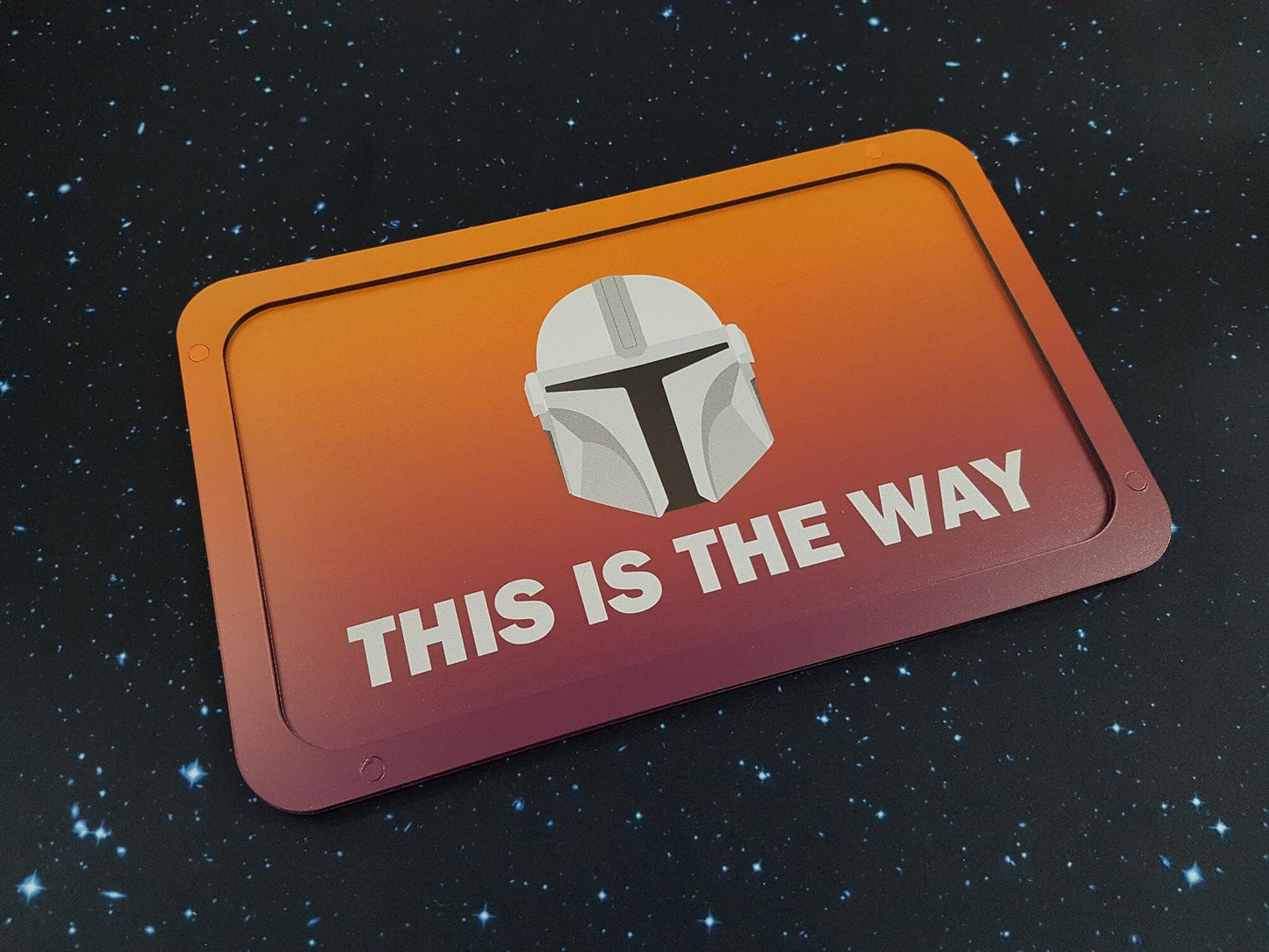 V2 Acrylic Colour Printed Mandalorian Collection (Design 1) for Star Wars X-Wing