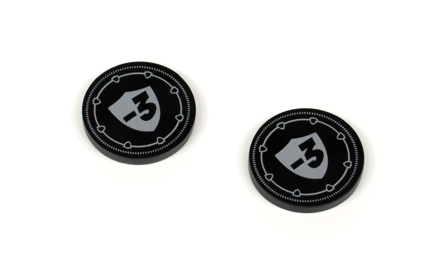 Armour Modifier Tokens -3/-4 (Double Sided) for Flesh and Blood TCG