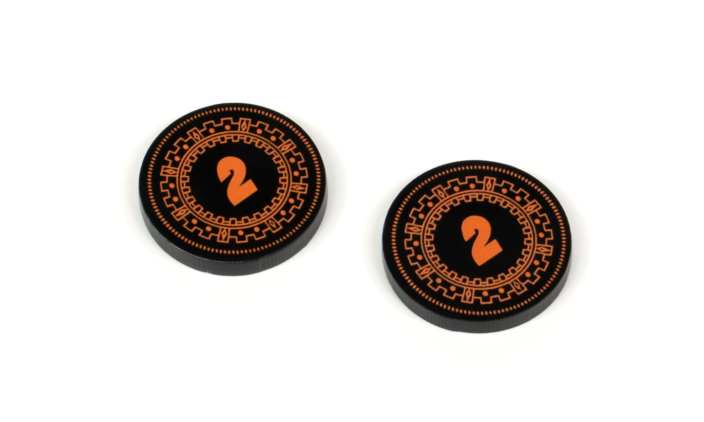 Steam Counter Tokens 1/2 (Double Sided) for Flesh and Blood TCG