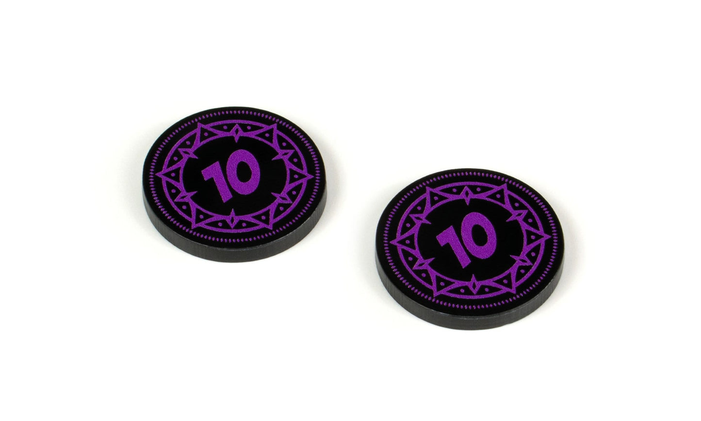 Arcane Damage Tokens 5/10 (Double Sided) for Flesh and Blood TCG