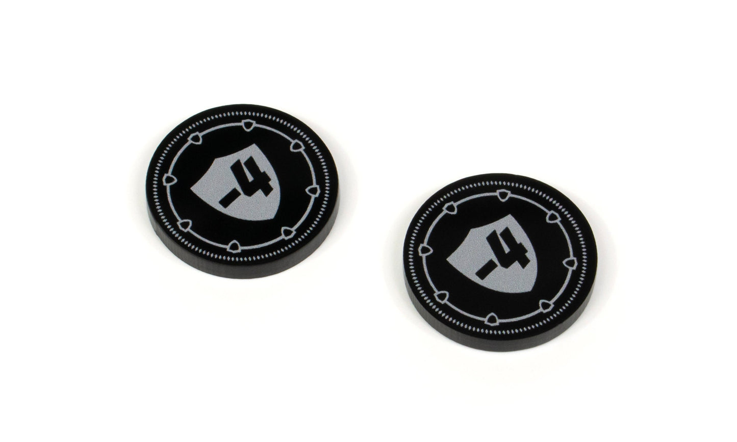 Armour Modifier Tokens -3/-4 (Double Sided) for Flesh and Blood TCG
