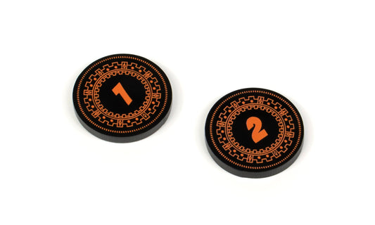 Steam Counter Tokens 1/2 (Double Sided) for Flesh and Blood TCG