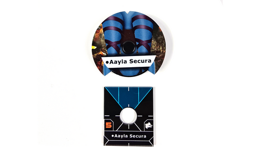 Full Dial and Base plates. Aayla Secura