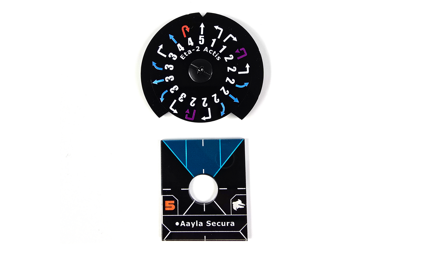 Full Dial and Base plates. Aayla Secura