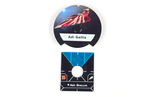 Full Dial and Base plates. Ada Gallia Dial and Ship Base Plate.