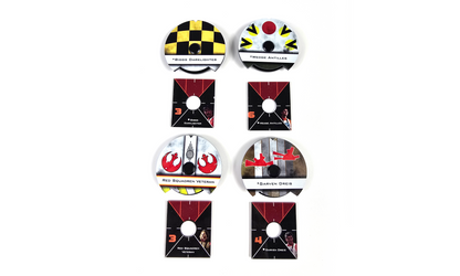 Full Dial and Base plates. X-Wing Pilots