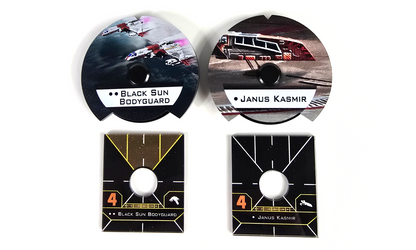 X2PO Scum Dials, Base Plates and Cards.