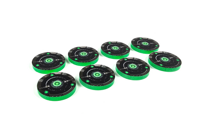 V2 Acrylic Colour Printed Gaming Calculate Tokens for Star Wars X-Wing. New Range