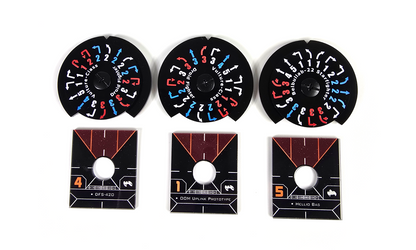 X2PO Separatists Dials, Base Plates and Cards.