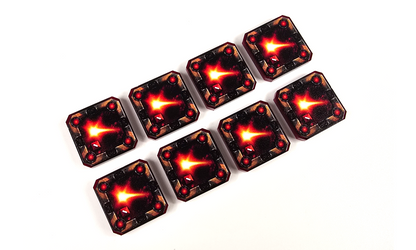 V2 Acrylic Colour Printed Gaming Deplete Tokens for Star Wars X-Wing. New Range