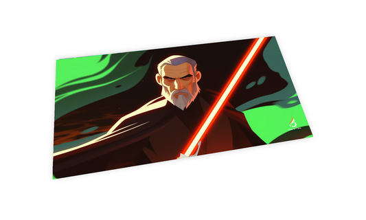 Star Wars Unlimited TCG Playmat - Dooku Green - With or Without Zones