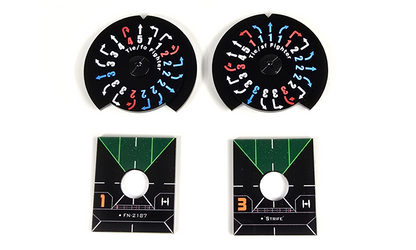 X2PO First Order Dials, Base Plates and Cards.