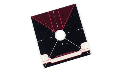 Generic Large Ship Base plates. Blank Ship, Pilot and Ship Initiative. Green and Red