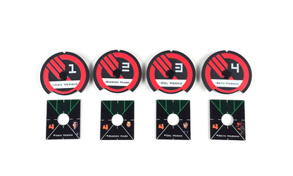 Full Dial and Base plates. Inferno Squadron Pilots