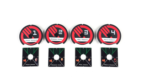 Full Dial and Base plates. Inferno Squadron Pilots