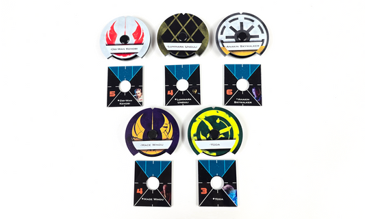 Full Dial and Base plates. Jedi Pilots