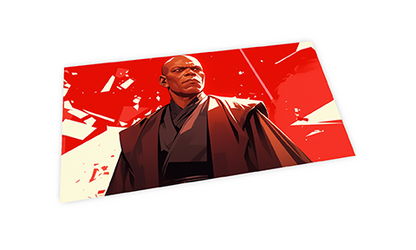 Star Wars Unlimited TCG Playmat - Mace Windo - With or Without Zones