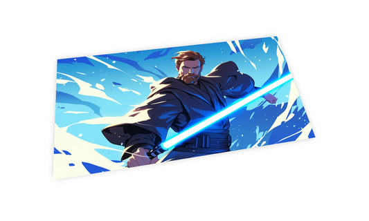 Star Wars Unlimited TCG Playmat - Obi Wan - With or Without Zones