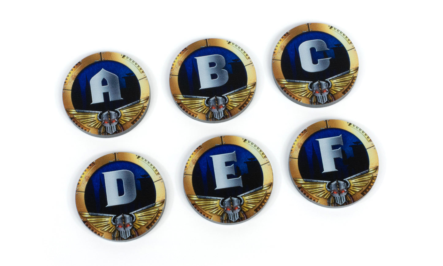 Objective Token Set for Legions Imperialis