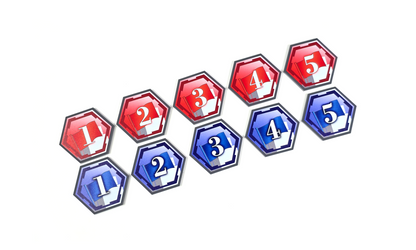 Gundam Assemble Compatible - Objective Marker Token Set