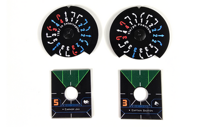 X2PO Imperial Dials, Base Plates and Cards.