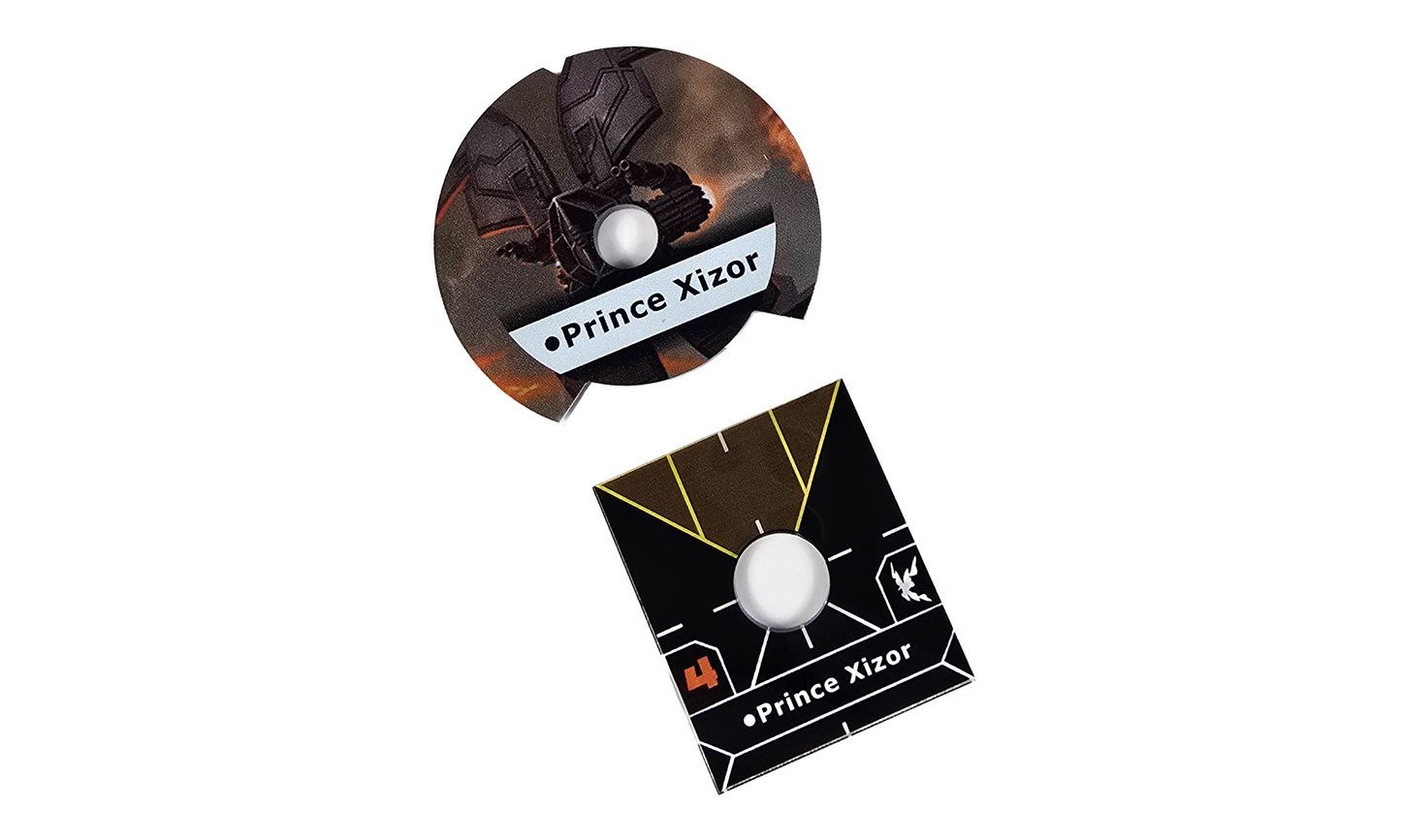 Dials and Base plates Star Viper Pilots