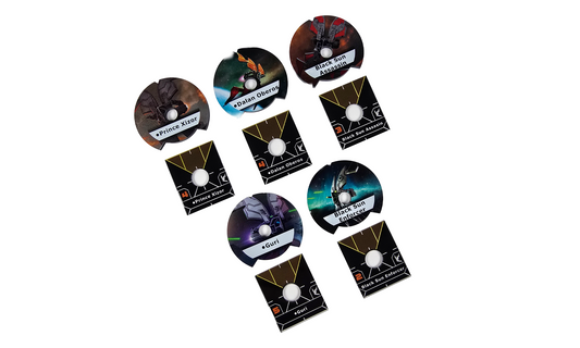 Dials and Base plates Star Viper Pilots