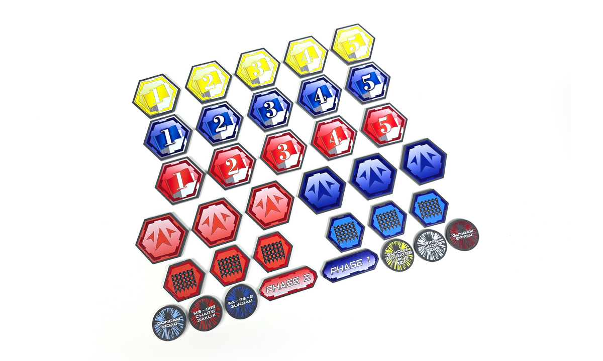 Gundam Assemble Compatible - Set Up Token Set