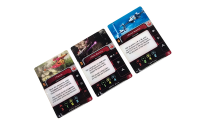 X2PO Rebel Dials, Base Plates and Cards.